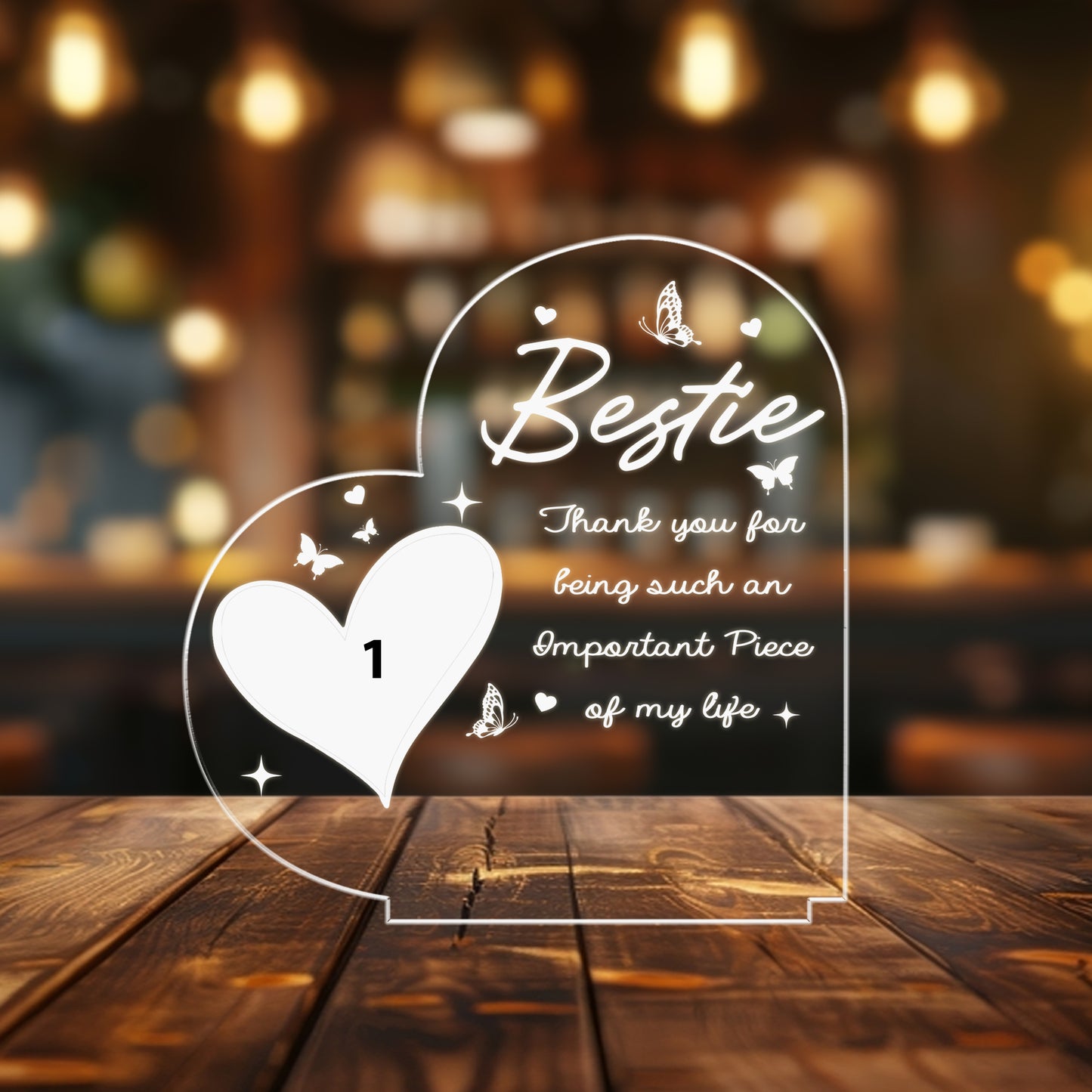 Personalized Graduation Night Light – A Special Gift for Best Friends to Celebrate Growing Together (GNL-10)