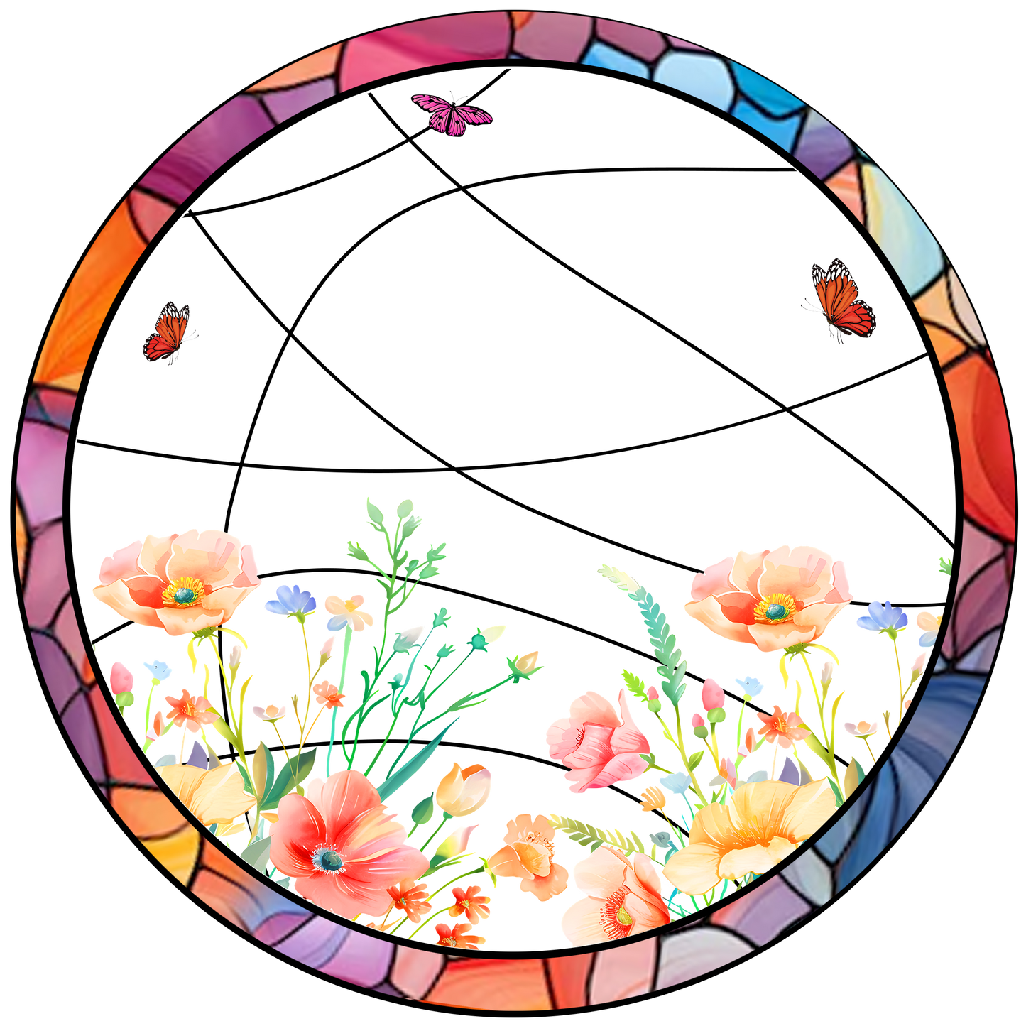 Personalized Dog Face Glass Suncatcher β Unique Handmade Art for Remembering Your Furry Friend (Sun-48)