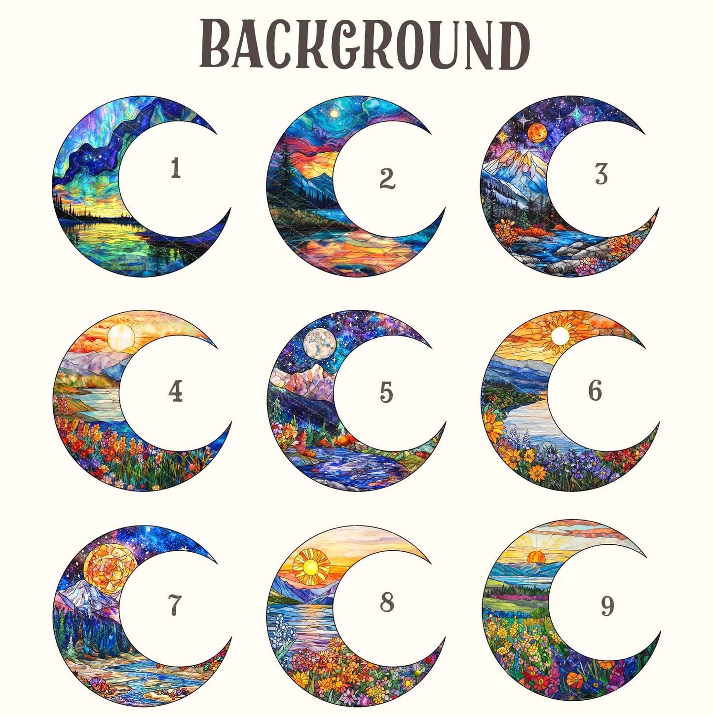 Personalized Mama Bear Glass Suncatcher, Bear Family Gift, Custom Mama Bear Gift, Mother's Day Gift, Mom Gift From Kids, Window Hanging (H-Sun-07)