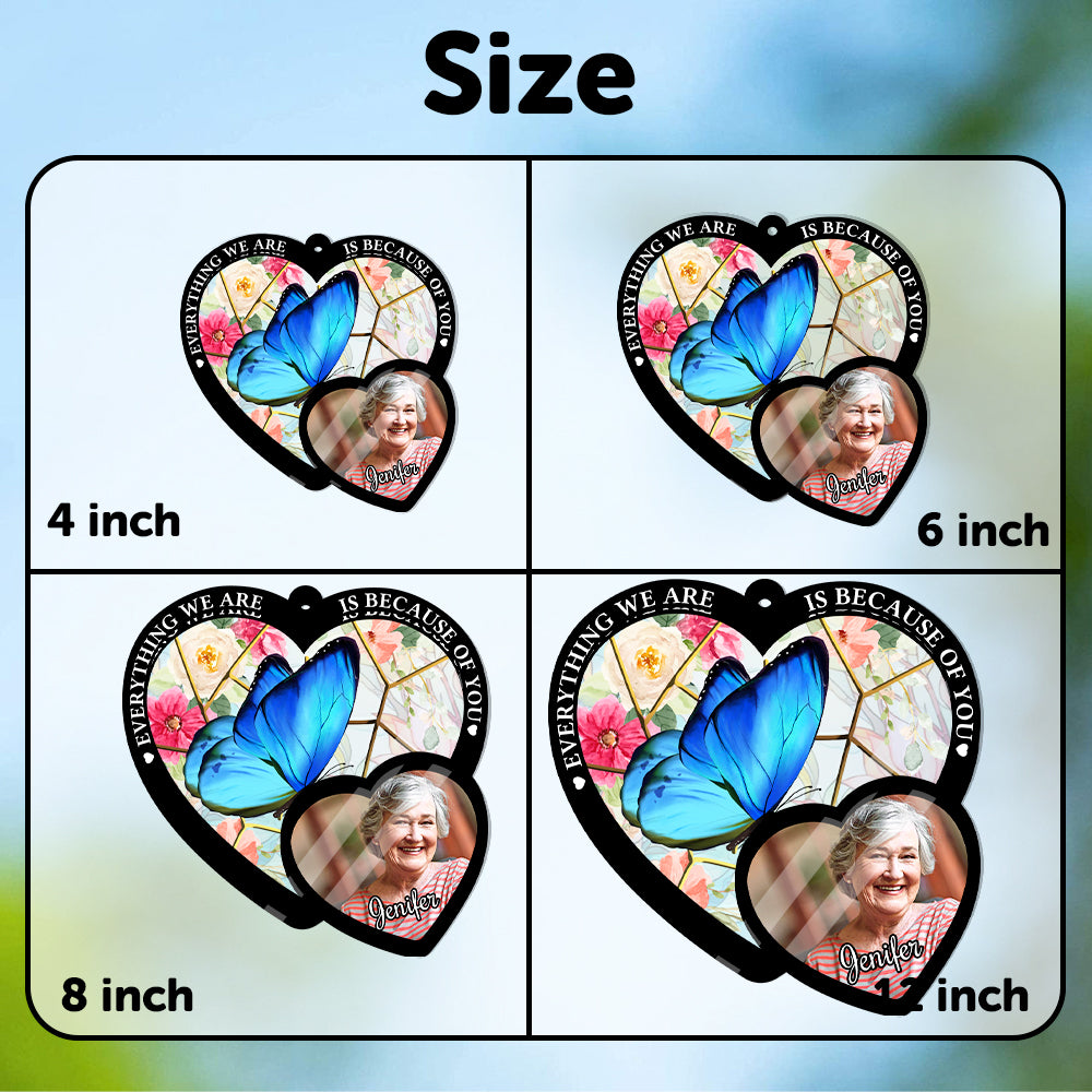 Custom Remembrance Hanging Suncatcher β A Thoughtful Glass Tribute for Someone Forever in Your Heart (H-Sun-17)