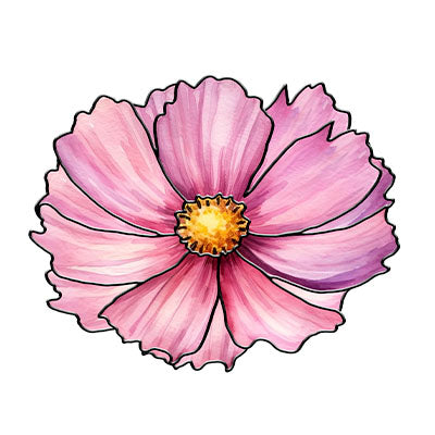 Handcrafted Acrylic Hanging Suncatcher – 12 Birth Flowers to Match Each Month, Ideal Mother's Day or Birthday Gift (H-Sun-03)