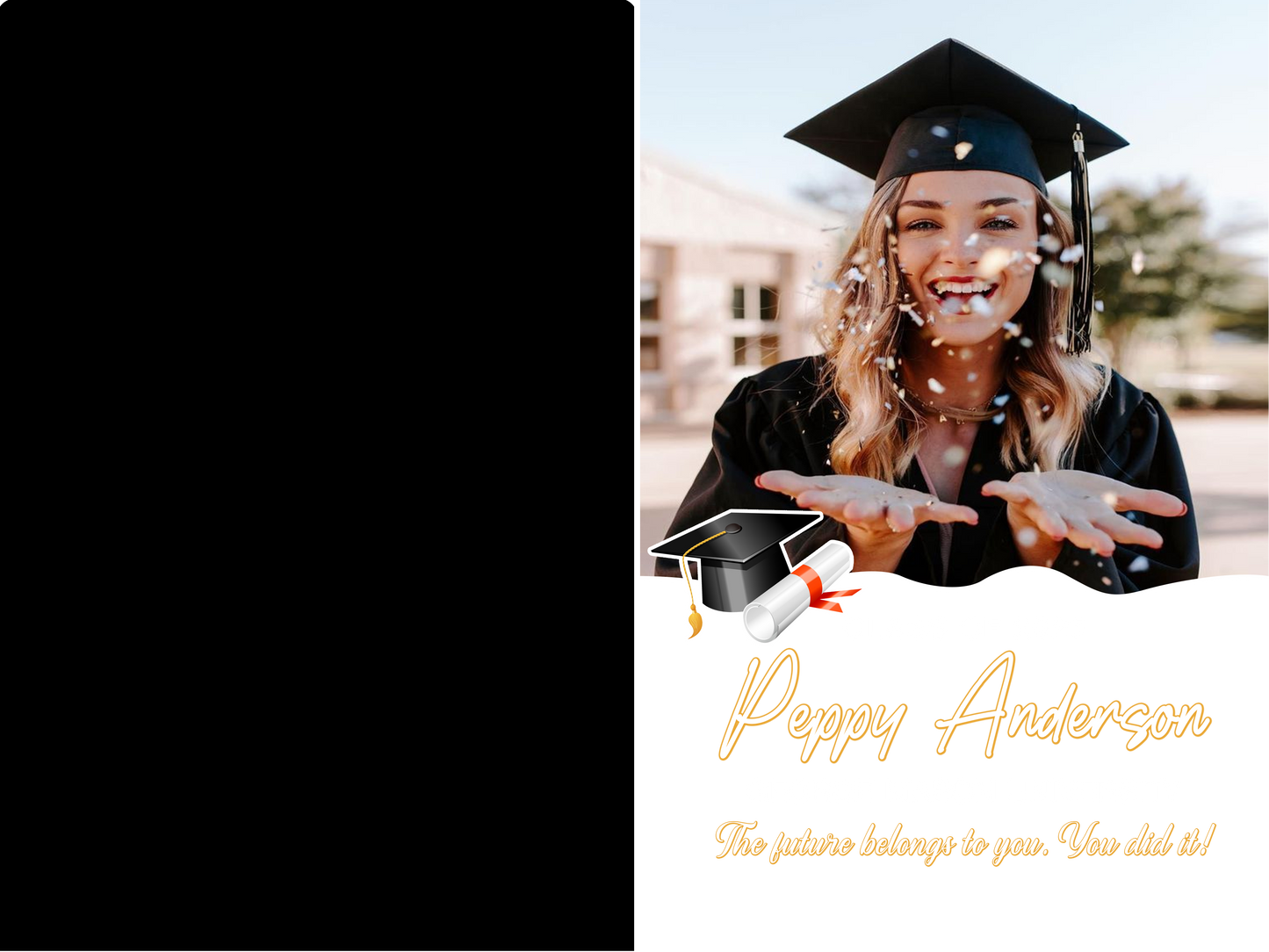 Graduation Night Light – Personalized Photo Gift to Celebrate Friendship, Memories, and the Class of 2025 (GNL-14)