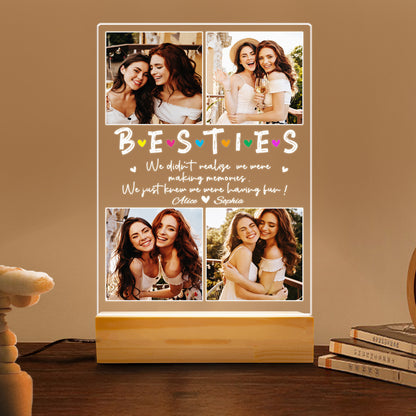 Graduation Night Light with Group Photo – A Personalized LED Keepsake to Celebrate Lifelong Friendships and the Class of 2025 (GNL-21)