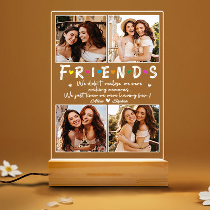 Graduation Night Light with Group Photo – A Personalized LED Keepsake to Celebrate Lifelong Friendships and the Class of 2025 (GNL-21)