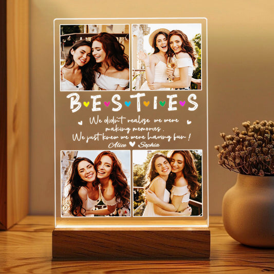 Graduation Night Light with Group Photo – A Personalized LED Keepsake to Celebrate Lifelong Friendships and the Class of 2025 (GNL-21)