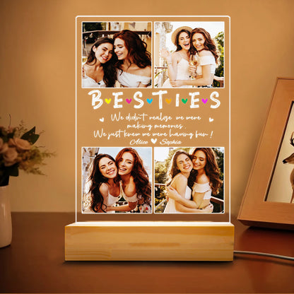 Graduation Night Light with Group Photo – A Personalized LED Keepsake to Celebrate Lifelong Friendships and the Class of 2025 (GNL-21)