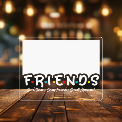 Personalized Graduation Night Light for Best Friends – Custom Photo Gift to Celebrate Friendship and a Milestone Moment (GNL-12)