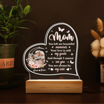 Personalized Mom Night Light – A Touching Gift from Daughter for Mother’s Day, Birthday, or Any Day to Say 'Thank You' (MNL-03)