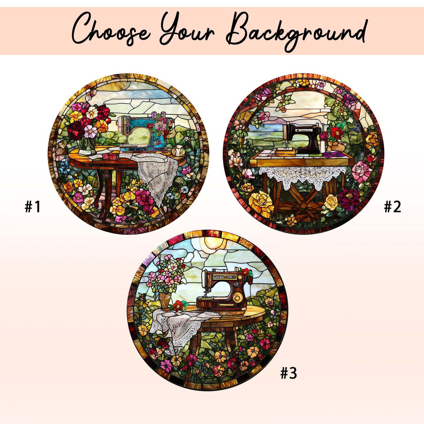 Personalized Stained Glass Suncatcher with Custom Cat Portrait – A Unique and Beautiful Decoration for Cat Lovers (Sun-13)