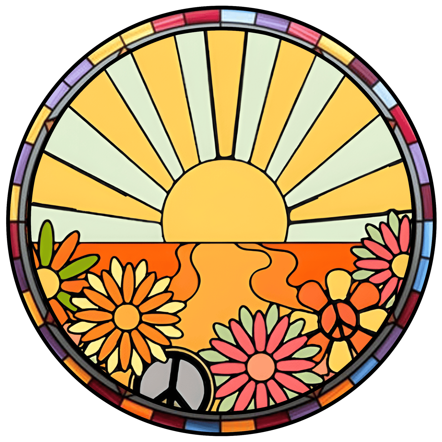 Custom Family or Couple Photo to Glass Suncatcher – Personalized Stained Glass Look Portrait Keepsake, Ideal Gift for Home, Holidays, or Special Occasions (Sun-43)