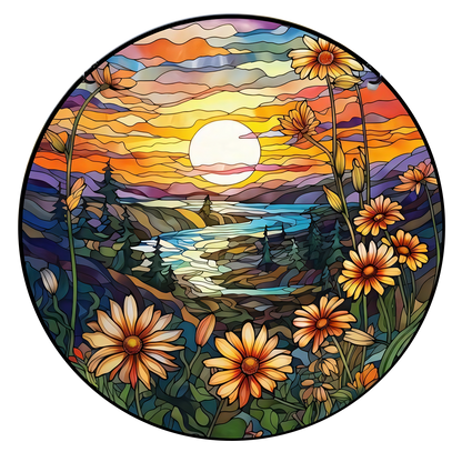 Personalized Angel Memorial Hanging Suncatcher, Custom Photo Ornament for Loss of Loved One, In Loving Memory Gift, Remembrance Keepsake, Sympathy Gift for Family (H-Sun-25)