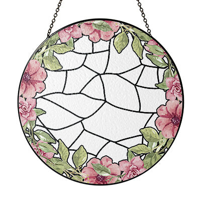 Custom Dog Memorial Glass Suncatcher for Pet Loss (Sun-11)