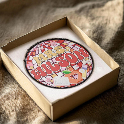 Custom Disco ball Stained Glass Suncatcher, Teacher Appreciation Gift From Student, Back To School, Teacher Gift, Window Hanging Classroom (Sun-163)