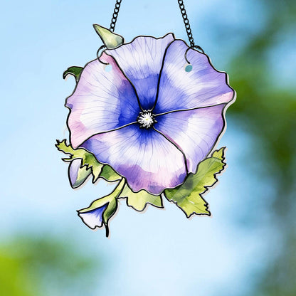Handcrafted Acrylic Hanging Suncatcher – 12 Birth Flowers to Match Each Month, Ideal Mother's Day or Birthday Gift (H-Sun-03)